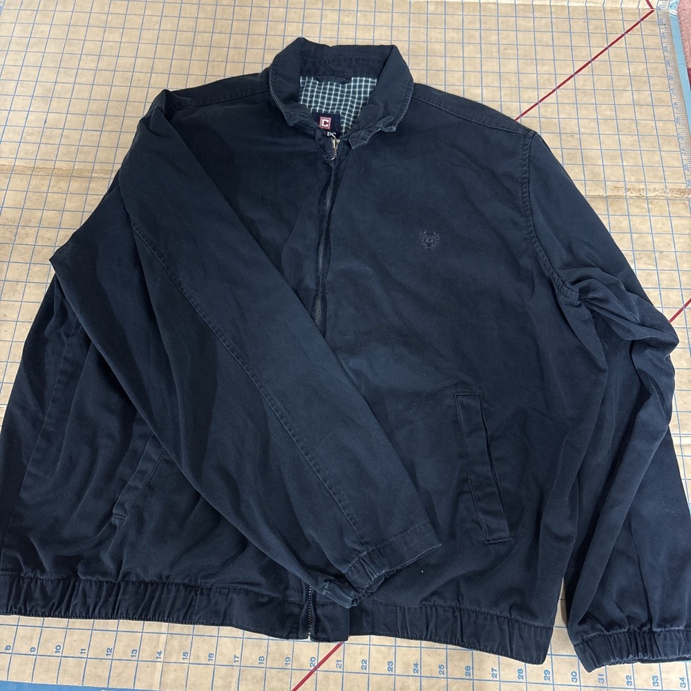 Chaps 100%‎ Cotton Men's Jacket Blue Size XL